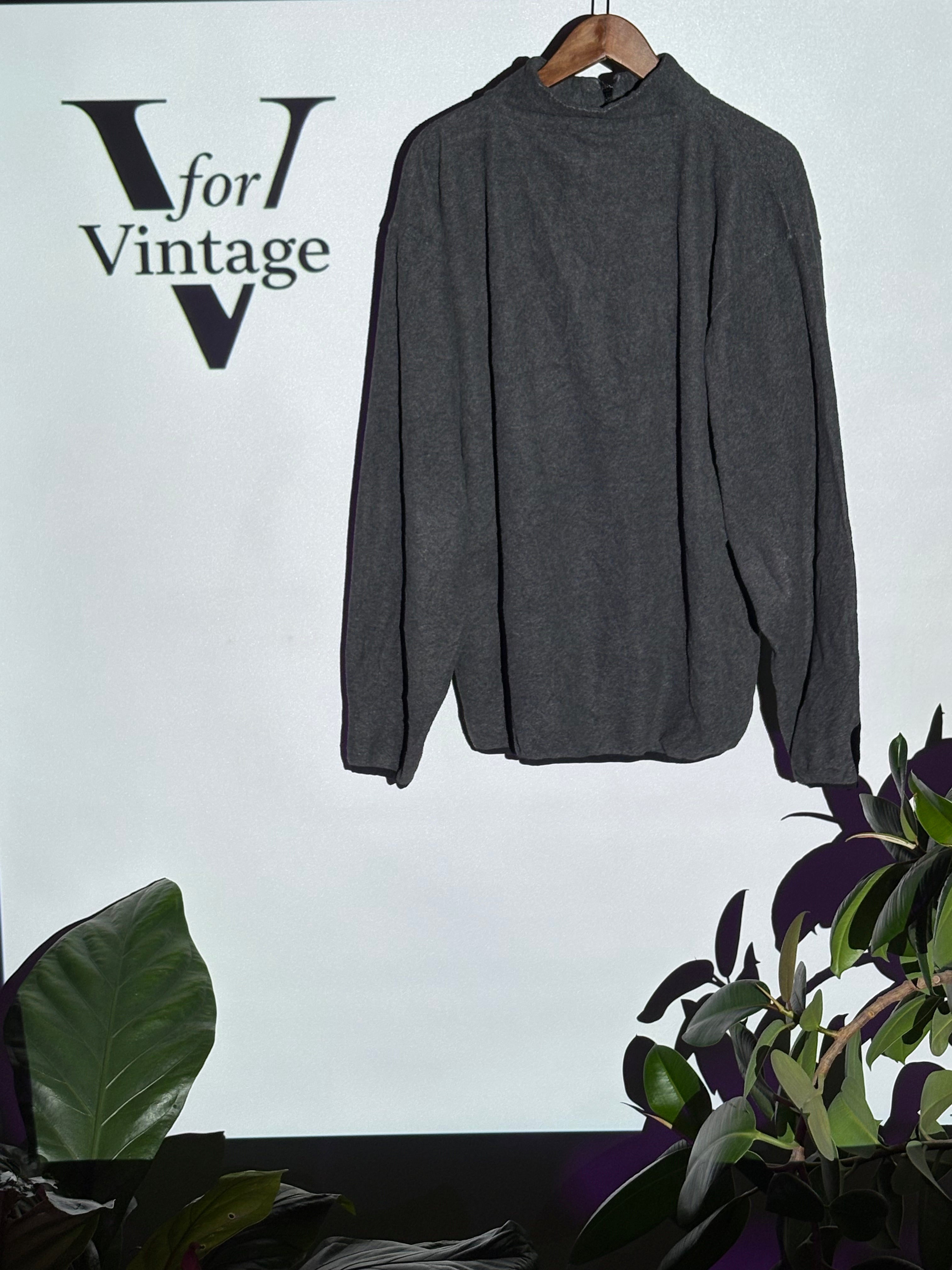 Nautica Quarter Zip – Charcoal Grey