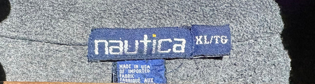 Nautica Quarter Zip – Charcoal Grey