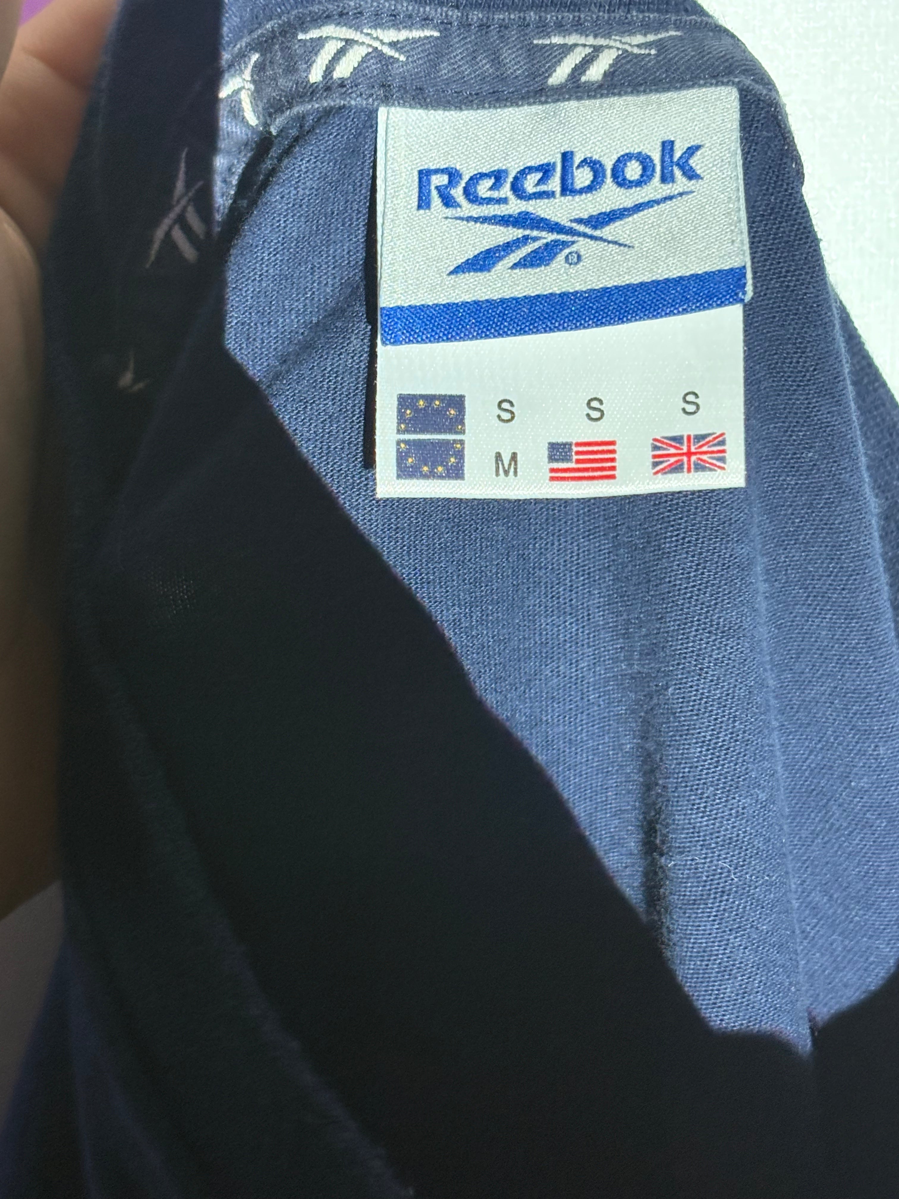 Reebok Campus T-Shirt – Navy Blue – S – Second Hand