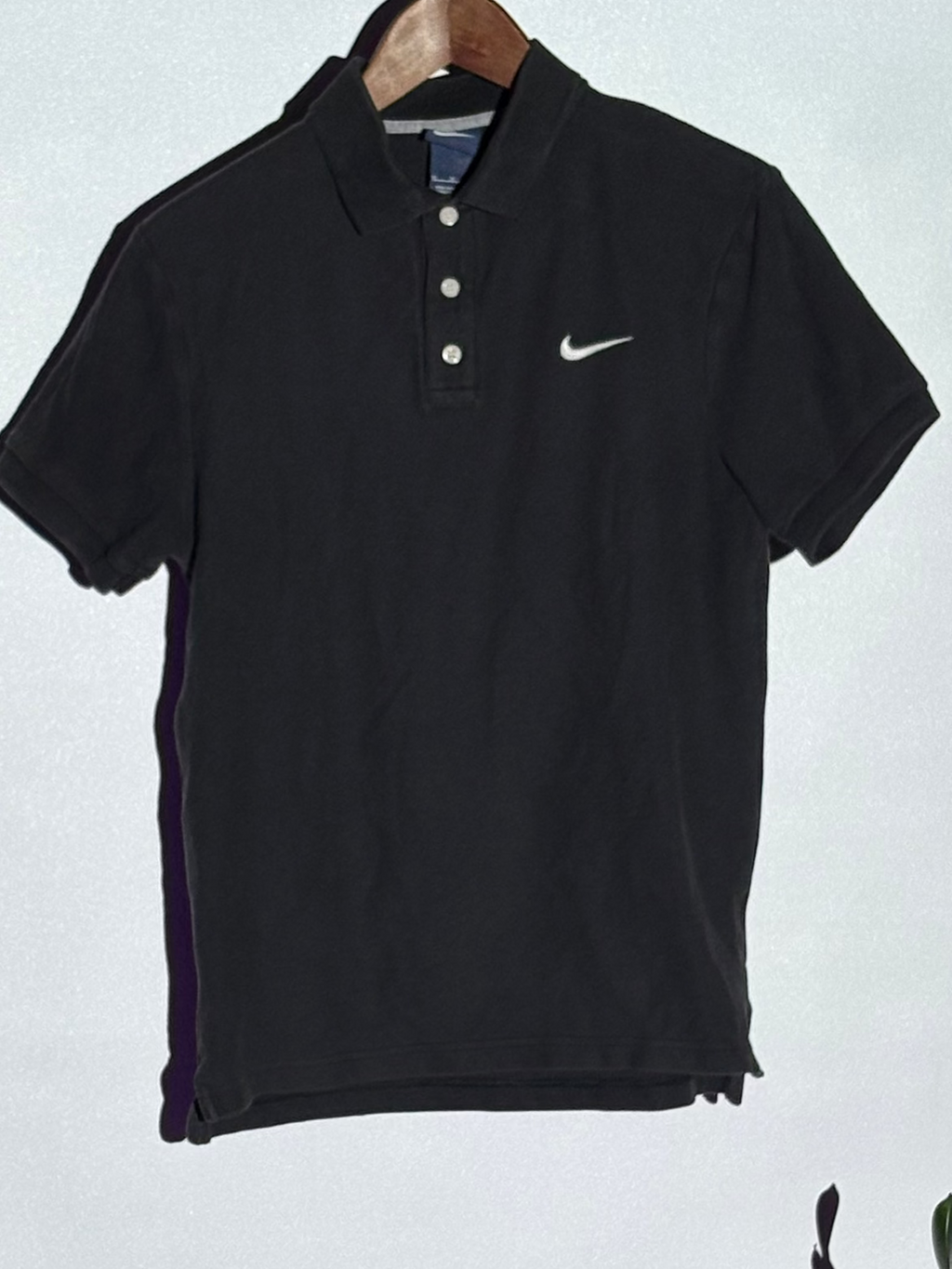 Nike Polo Shirt – Black – M – Second Hand