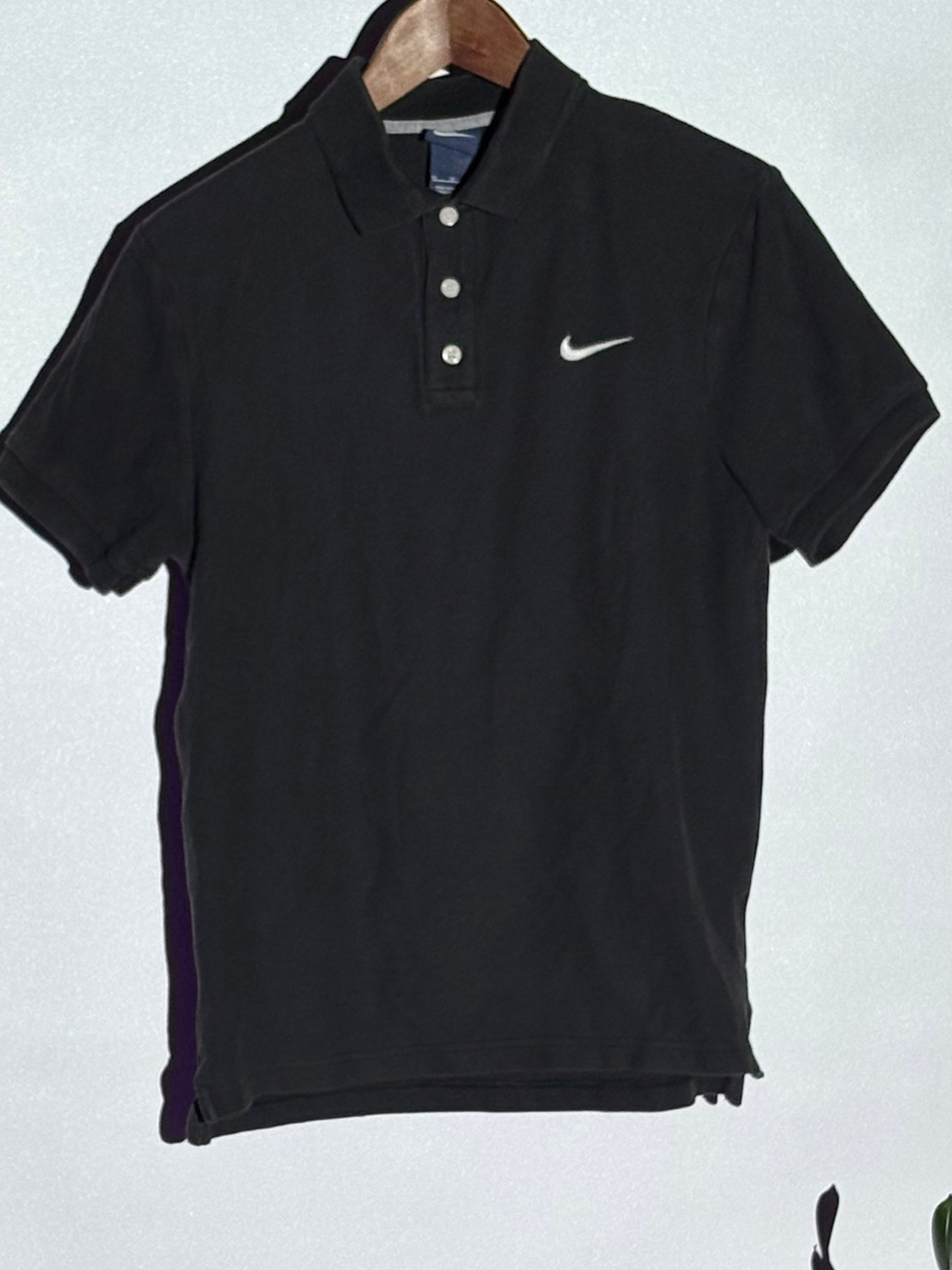 Nike Polo Shirt – Black – M – Second Hand