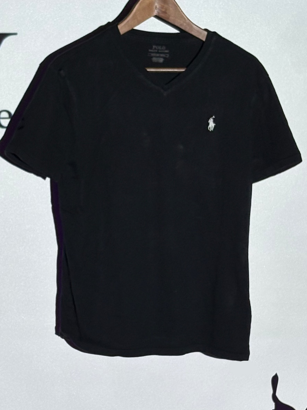 Polo Ralph Lauren T-Shirt – Black – S – Second Hand