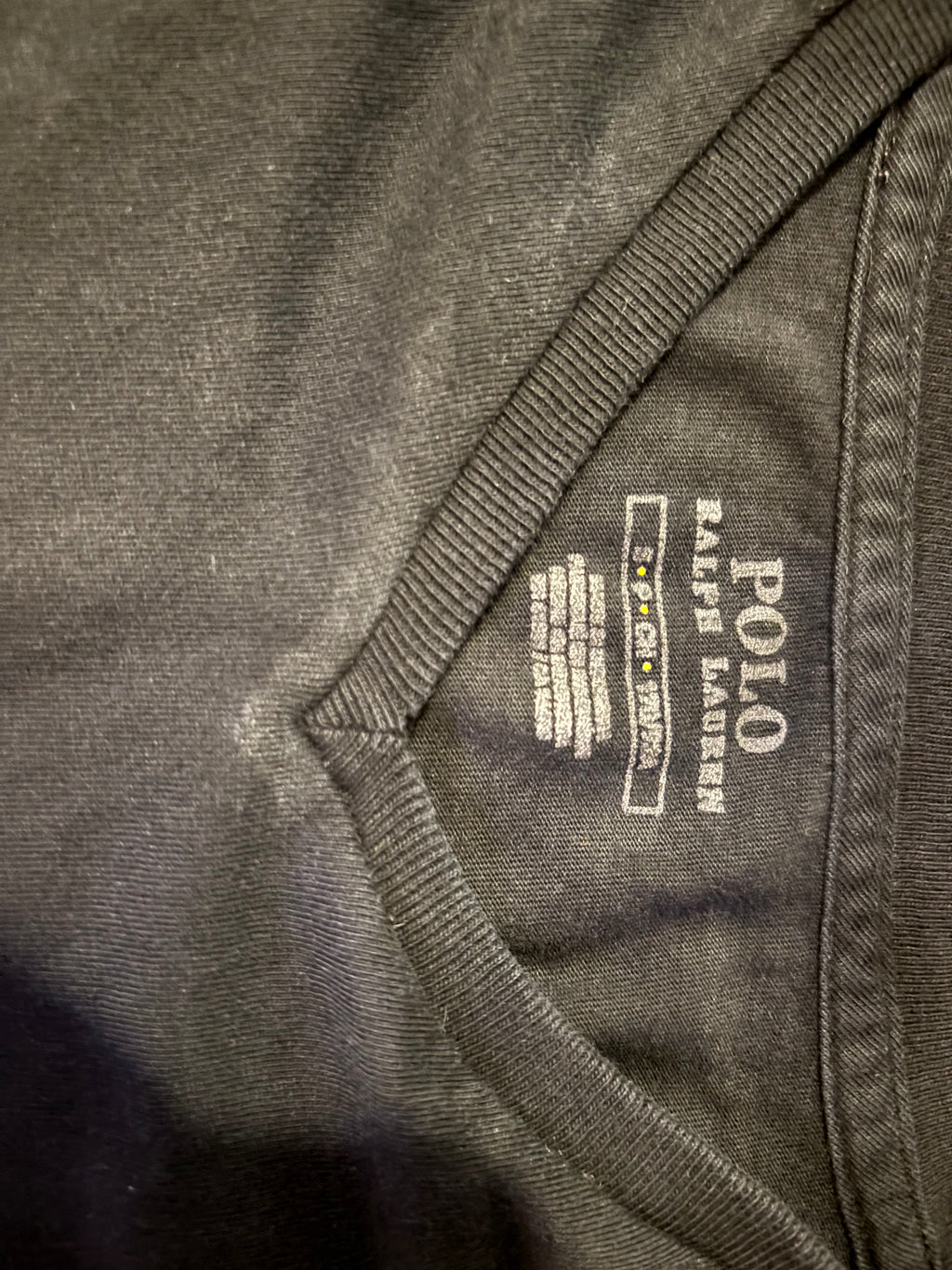 Polo Ralph Lauren T-Shirt – Black – S – Second Hand