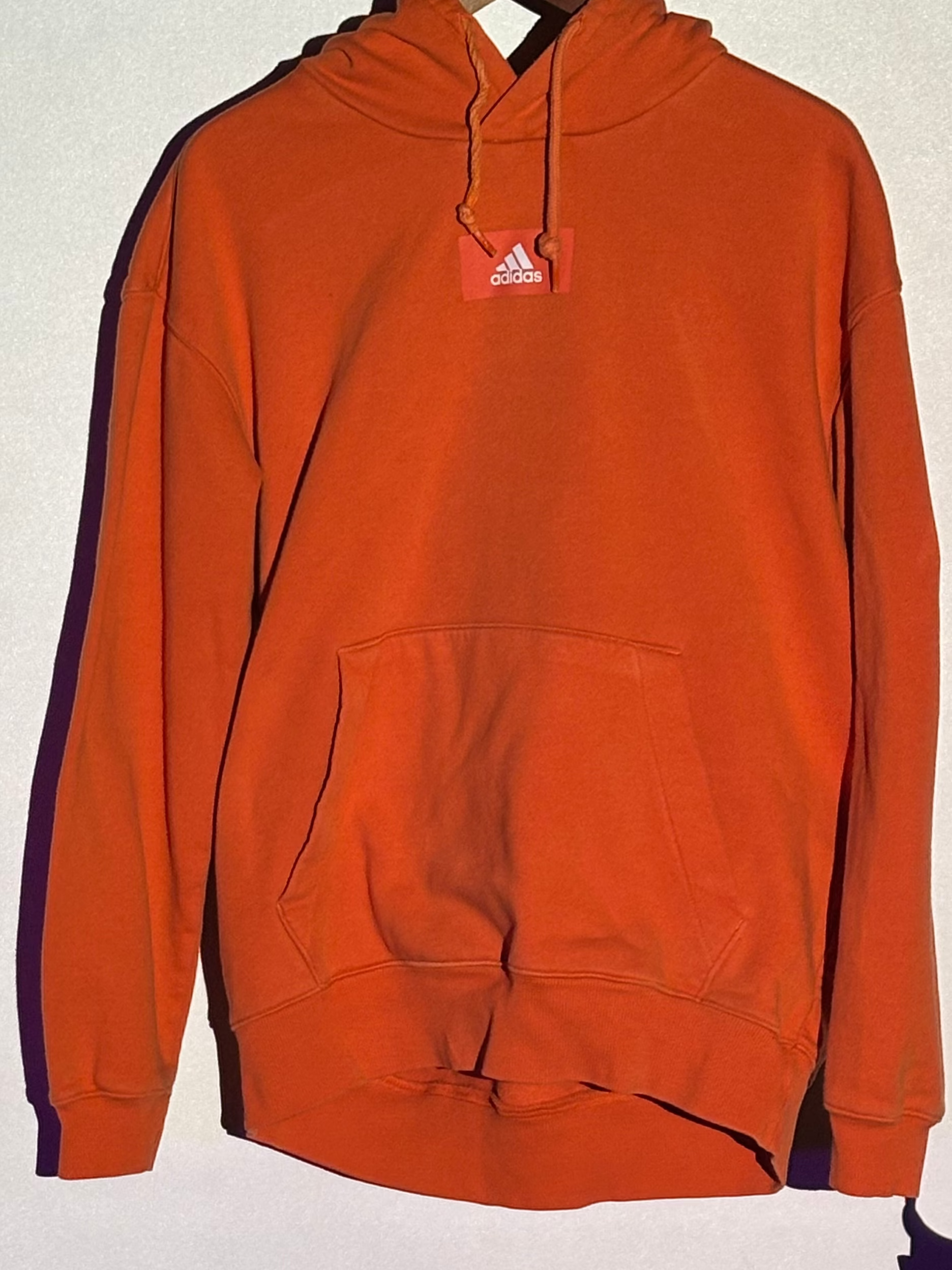 Adidas Hoodie – Orange – M – Second Hand