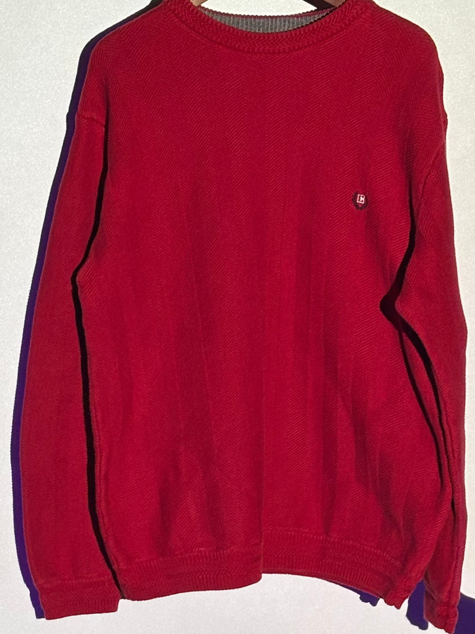 Chaps Ralph Lauren Sweater – Red – XL – Second Hand