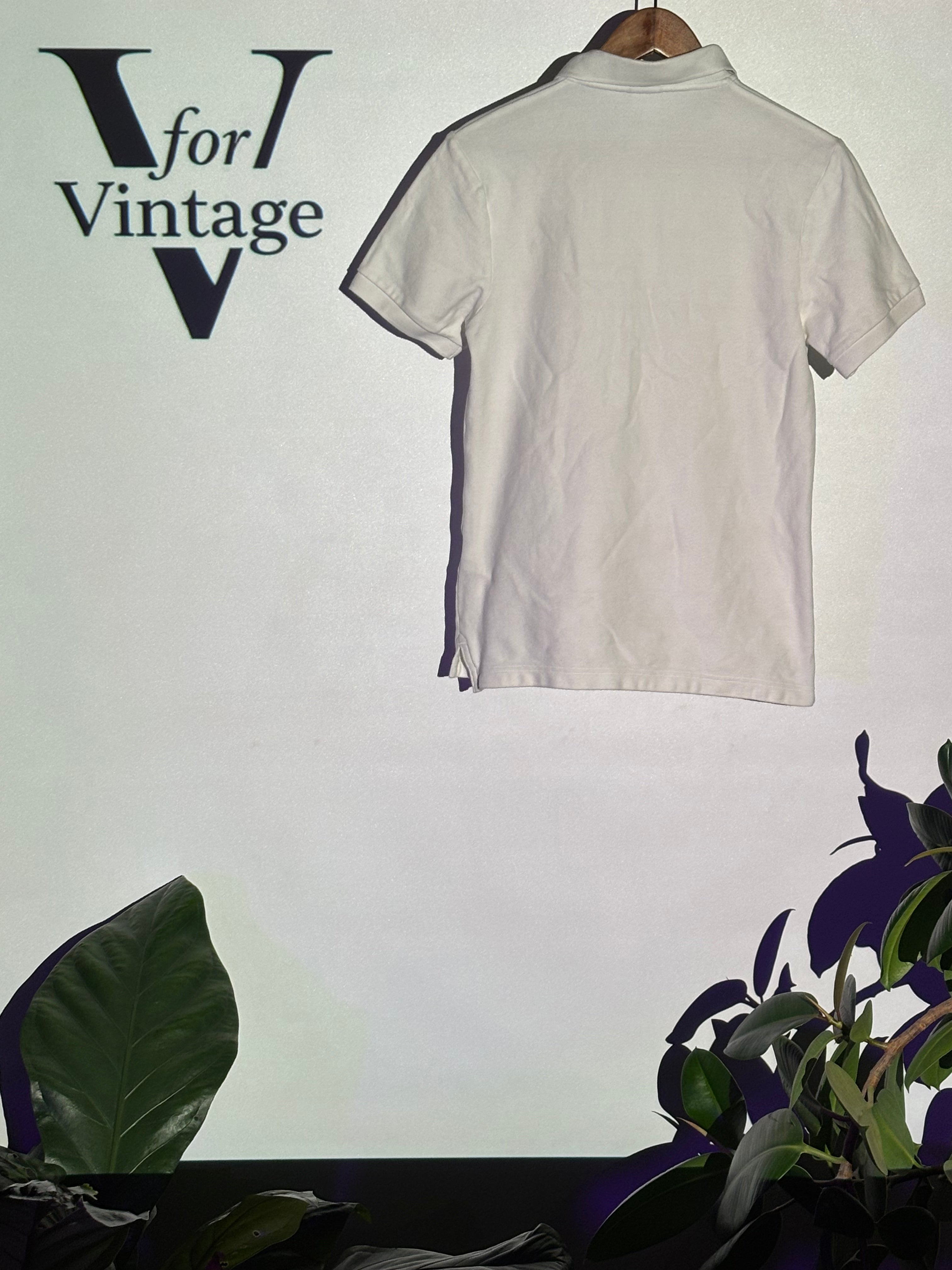 Nike Polo Shirt – White – M – Second Hand