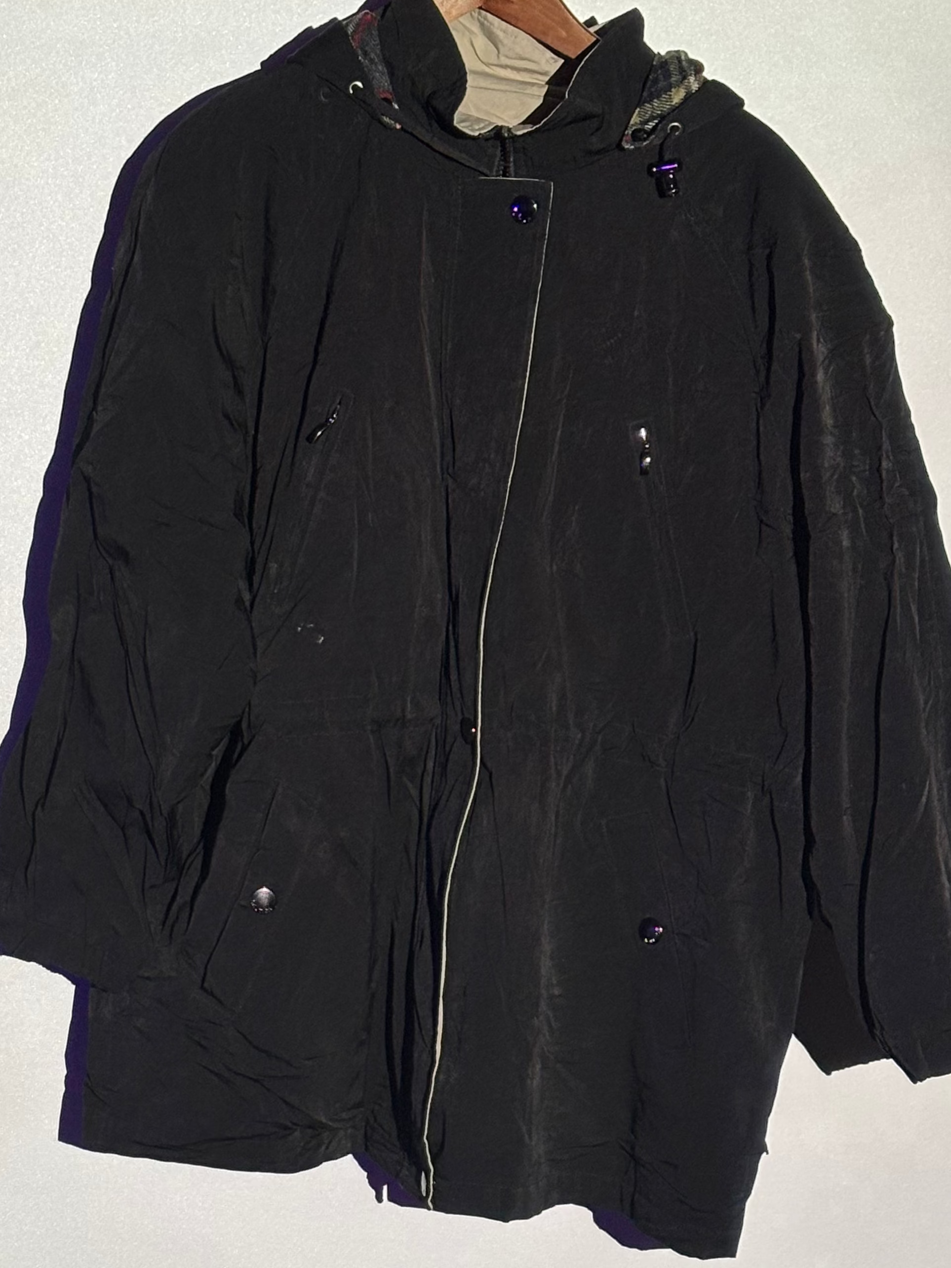 Nautica Hooded Jacket – Black – L – Second Hand