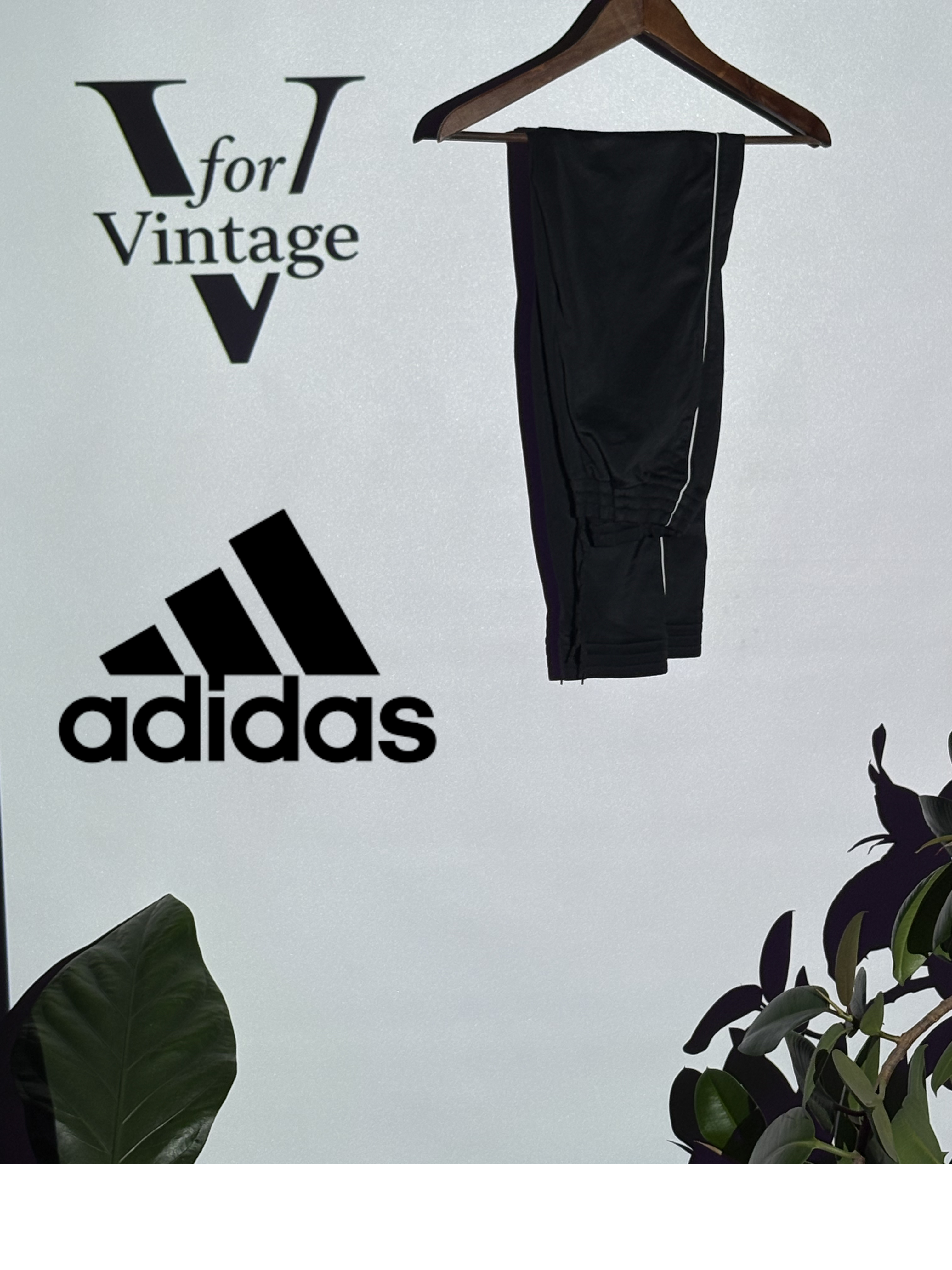 Adidas Track Pants – Black – 14/15 Years – Second Hand