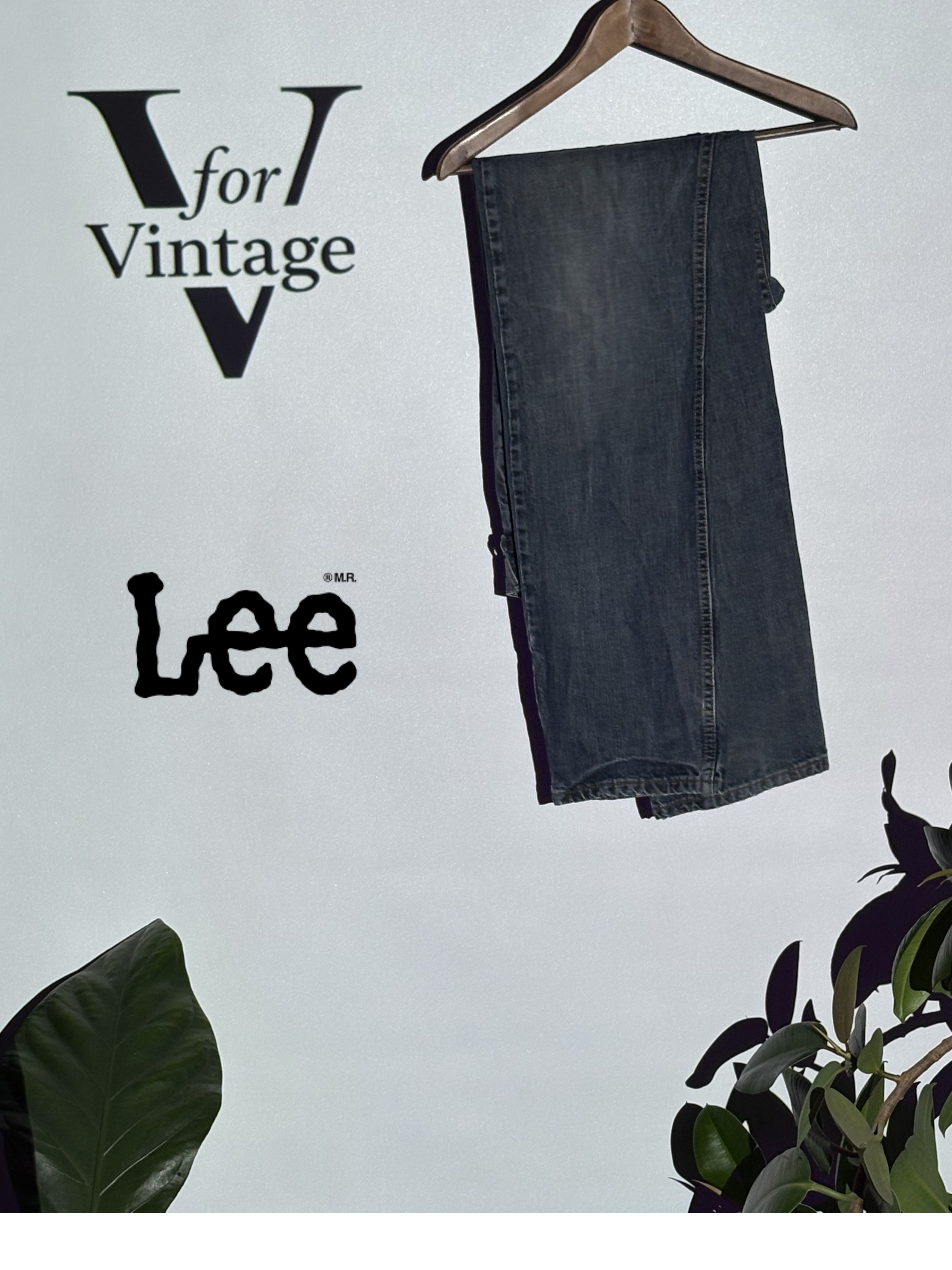 Lee Jeans – Blue Denim – W32 L32 – Second Hand